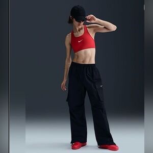 Nike Women's Black Wide Leg Cargo Pants